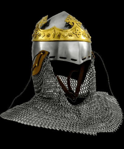 Robert the Bruce Helmet (with chain-mail)