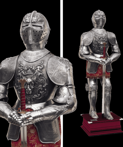 Carlos V Suit of Armour - Bas Relief