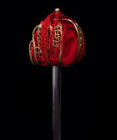 Brass Basket-Hilted Broadsword