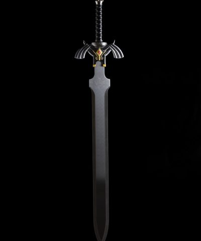 Zelda: Master Sword with Mount (Black Edition)