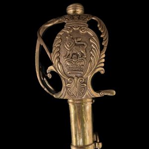 Gold Officer's Cavalry Sword